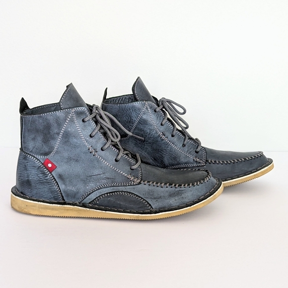 🇨🇦 🇪🇹 Oliberte Toria Chukka Leather Boots Fair Trade Made In Ethiopia - Picture 3 of 12